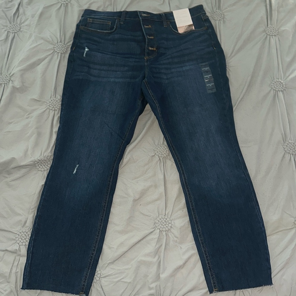 NWT LC High Rise skinny ankle jeans size 16